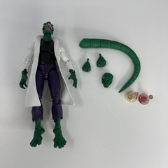 Marvel Legends Lizard Action Figure Spider-Man Animated Retro Card Series Read