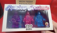 2016 Jason Freeny Rainbow Anatomic Sets (2) NIB Mighty Jaxx Pop Culture