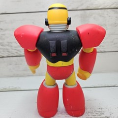 Jazwares Mega Man Retro Roto Gutsman 2005 7″ Adjustable Action Figure Read