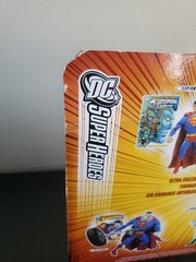 DC SUPER HEROES SET OF 3 S3 SELECT SCULPT SERIES BATMAN ROBIN SUPER MAN BIZARRO.