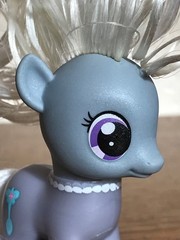 My Little Pony SILVER SPOON G4 3″ Brushable, Replacement Blue Glasses, Refurbish