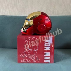 Autoking Iron Man Mask Mk5 1:1 Helmet Wearable Voice Touch Cosplay Props Jarvis