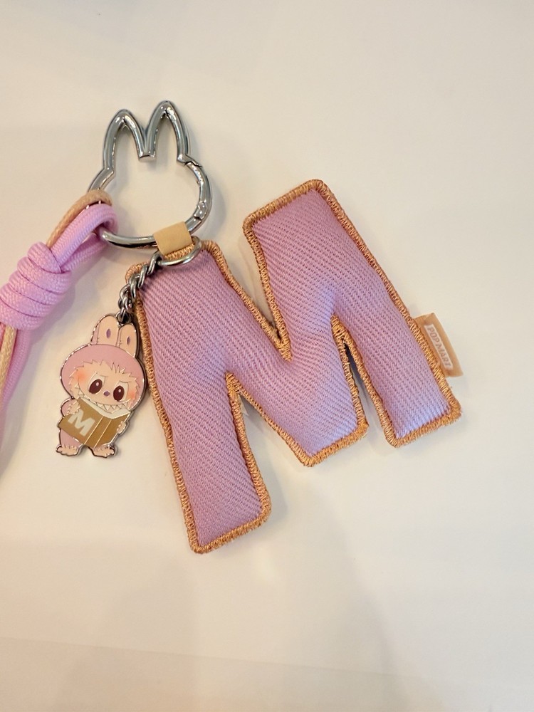 📌 Authentic THE MONSTERS Pin for Love Series, Letter Pendant, Letter M