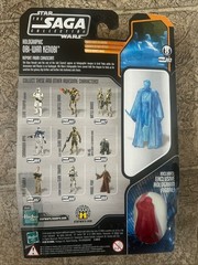 Star Wars: Saga Collection- Holographic Obi-Wan & Maul & Sith Figures LOT 3