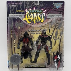 McFarlane1997 The Conqueror vs Dragon Blade Total Chaos Action Figures Sealed
