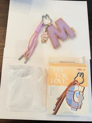 📌 Authentic THE MONSTERS Pin for Love Series, Letter Pendant, Letter M