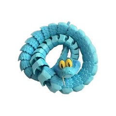 New Gary Snake: Disney Zootopia 2 Articulated Simulation Toy Snake, 3d Printed S