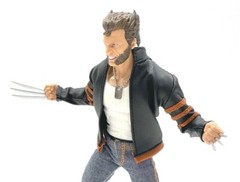 PB-WVJ-MV: 1/12 Biker Jacket for Marvel Legends Movie Wolverine (No Figure)