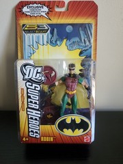 DC SUPER HEROES SET OF 3 S3 SELECT SCULPT SERIES BATMAN ROBIN SUPER MAN BIZARRO.