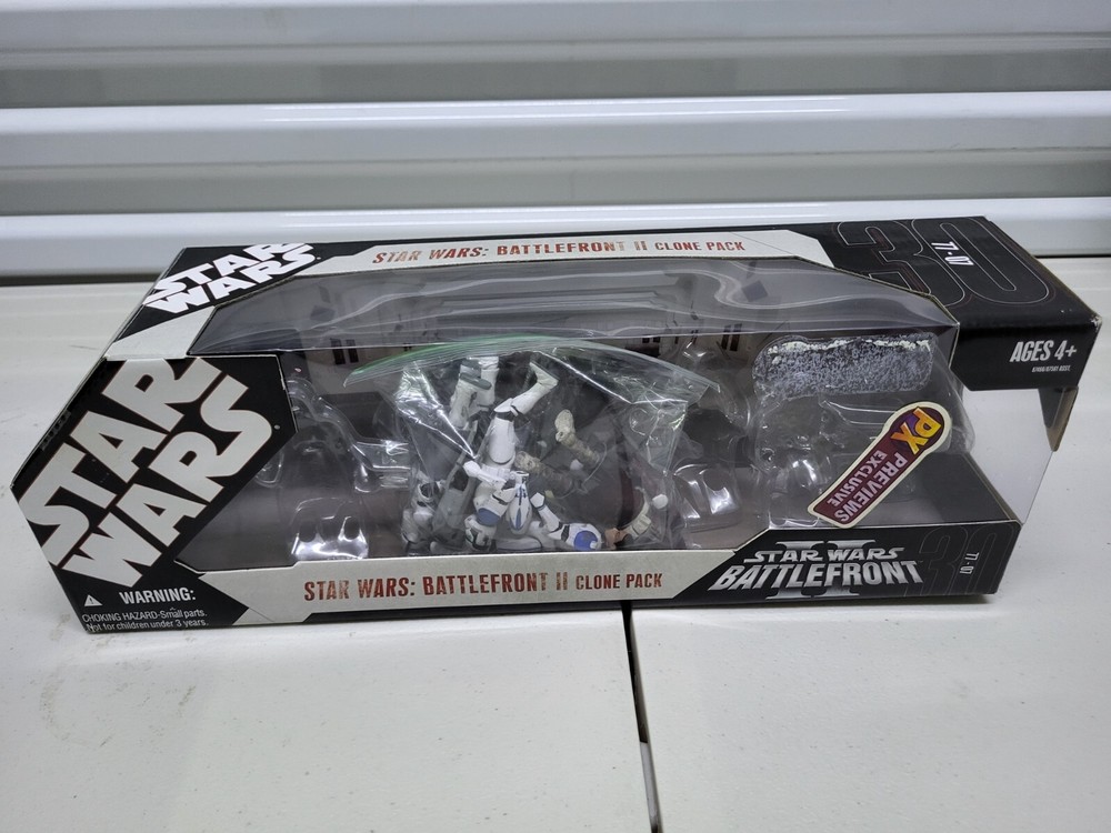 Battlefront II Clone Pack STAR WARS 30th PX Previews COMPLETE FOR BUYER