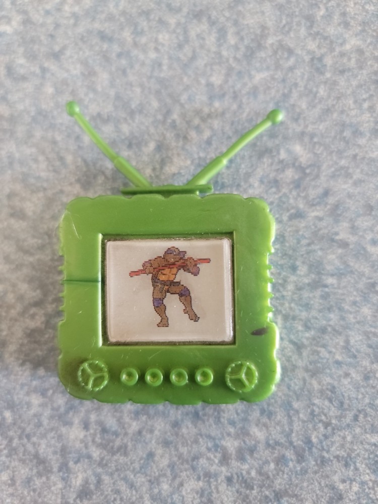 VTG Teenage Mutant Ninja Turtles Toon Don TMNT Action Figure 1992 Green TV