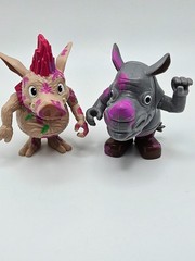 Teenage Mutant Ninja Turtles Mayhem Mini Mutant Ooze Splattered Bebop ROCKSTEADY