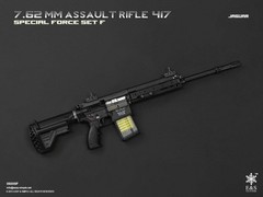 1/6 Scale Modern Era ASSAULT RIFLE 417 Weapons Set – NIB Easy and Simple Set F –