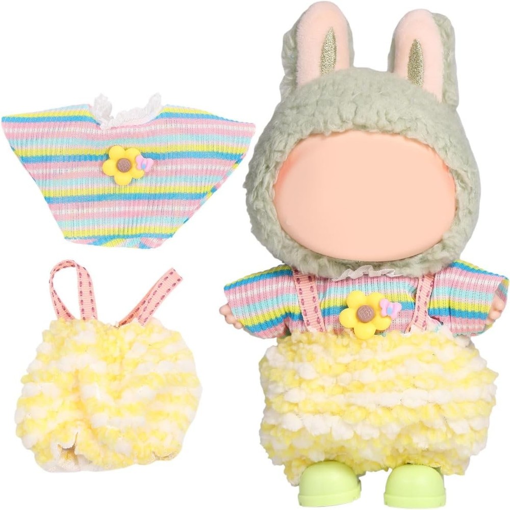 (No Dolls) For POP MART LABUBU The Monsters Plush Doll Clothes Outfit Suit