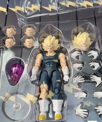 Black Hole x TK Custom SSJ Majin Vegeta Battle Damage Super Saiyan 3.0 Figure