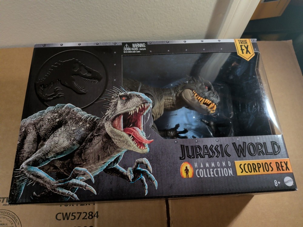 JURASSIC World Hammond Collection SCORPIOS REX Dinosaur