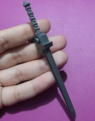 Custom Action Figure Display Accessory Cypher Blade Sword Weapon 1/12 Scale