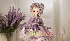 1/4 Shuga Fairy PURPLE With Clothes Ball-jointed Doll Action Figure