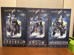Set of 3 Pacific Rim 18 inch Jaegers NECA SEALED BNIB Price includes shipping