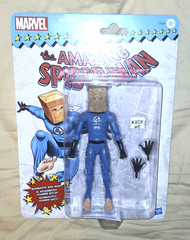 MARVEL LEGENDS RETRO BOMBASTIC BAG-MAN SPIDER-MAN 6″ FIGURE HASBRO SEALED 2023