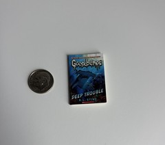 Zuru MINI Brands Books Goosebumps “Deep Trouble” By R.L. Stine TINY Book