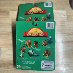 Disney’s The Lion King – Fighting Action Mufasa Figure 66388 Mattel Set Of 2