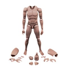 MX02-A 1:6 12inch Europe Skin Male Action Figure Body Flexible Soldier Doll Toys