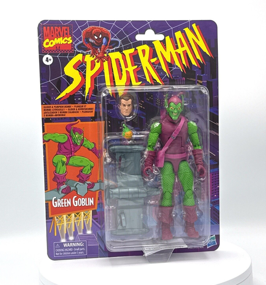 Hasbro Marvel Legends Green Goblin Retro Collection Spider-Man Figure NIB