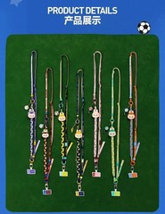 Authentic The Monsters FIFA WORLD CUP Series Lanyard Confirmed Blind Box Gift