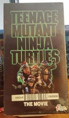 Teenage Mutant Ninja Turtles sealed 1990 VHS & Raphael action figure new
