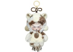POP MART Have A Good Run Series Skullpanda Wisdom Plush Pendant NEW in Open Box