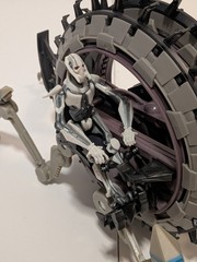 Star Wars Revenge of the Sith General Grievous Wheel Bike + Figure 2004 COMPLETE
