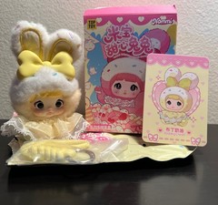 61 Nommi Baby Sweetheart Bunny Plush Pendant (Pudding Cream) Confirmed-AUTHENTIC