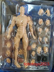 US Romankey 1/12 Yellow Super Flexible Man Body Male 6”Joint Figure Doll Toy