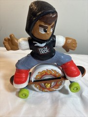 Tech Deck Skateboard Toy Figure Flame Wheel Design for Ages 4-7 & 8-11 Years