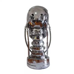 The Terminator T2 Arnold T800 1:1 Life-size Bust Endoskeleton Resin Statue gift