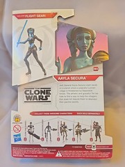 Star Wars The Clone Wars Aayla Secura Figure, 3.75″ CW40 Hasbro