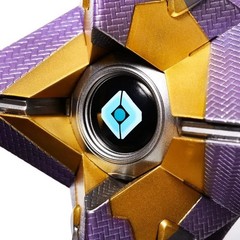Destiny 2 Heraldic Ghost Vinyl Shell Figure on 7.7″ Stand [CODE INCLUDED]