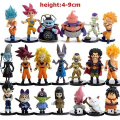 Dragon Ball Super Son Goku Vegeta Broly Buu Action Figure Dragon Ball Figure Set