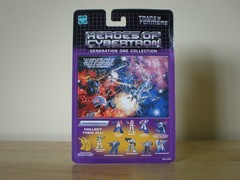 Transformers – Heroes of Cybertron – Gen. One – 2001 – Complete Set of 10 – MOC