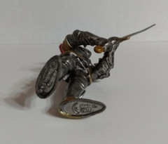 Schleich Knight Broad Sword Gold Silver Red Plume Toy Retired Vintage 2003