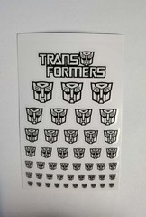 Transformer Stickers for Autobot and Decepticon