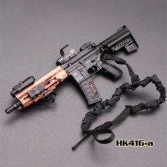 Soldier Accessories 1:6 Scale Plastic Assault Rifle Weapon Gun Fit 12” Figure