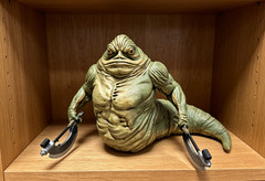 Rotta The Hutt Gladiator Custom Figurine Star Wars Inspired Hand Painted AU