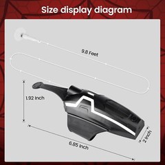 Spider Web Shooter 2.0 USB Real Web Slinger and Launcher Toy for Superhero Fans