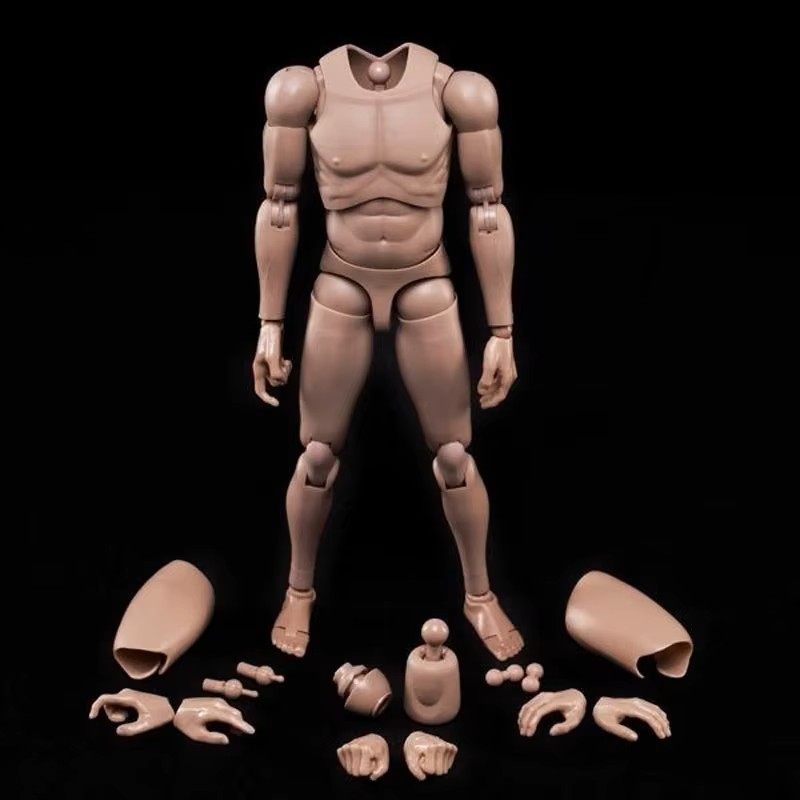1/6 Scale Male Action Figure Body 12” Flexible Joint Doll Model MX02 A/B