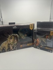 Hammond Collection Sinoceratops And Dilophosaurus New Sealed In Hand