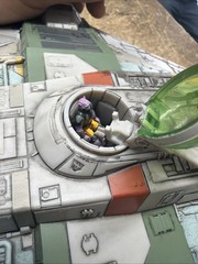 Star Wars Micro Galaxy #0131 Ghost 15″ Vehicle Motion Lights, Sounds & 4 Figs