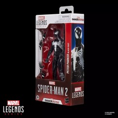 HASBRO MARVEL LEGENDS SERIES GAMERVERSE SPIDER-MAN 2 PETER PARKER BLACK SUIT