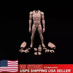 USA 1/6 Europe Skin Action Figure Body Model MX02-A 12in Male Figure Body Model
